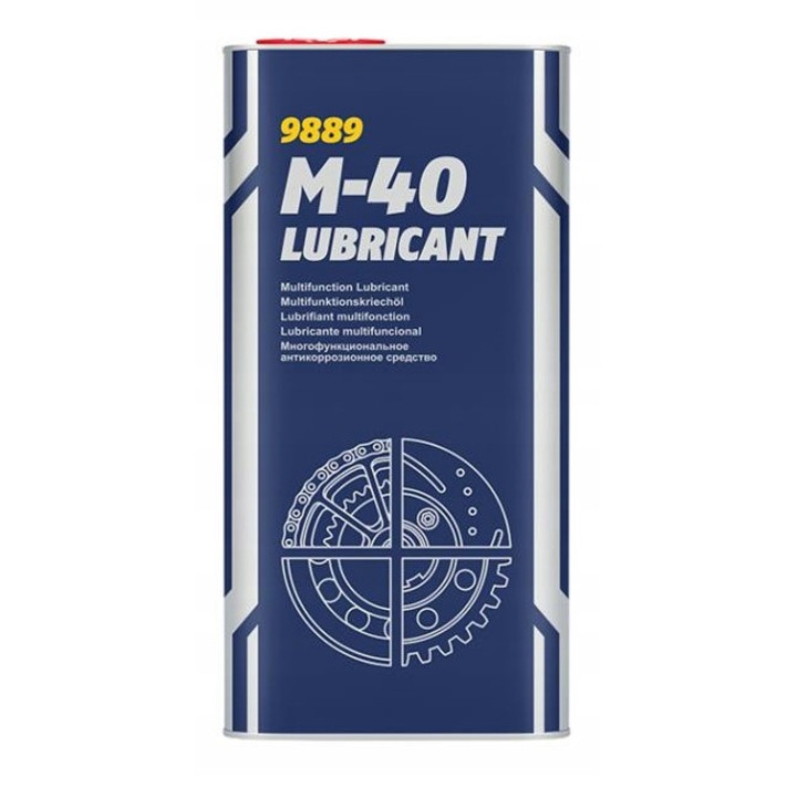 Univerzális kenőanyag Mannol M-40, 5L, korrózióvédelem, fém alkatrészek tisztítása