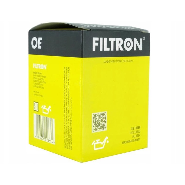 Filtron OE 693/2 olajszűrő, 3205mm x 110mm