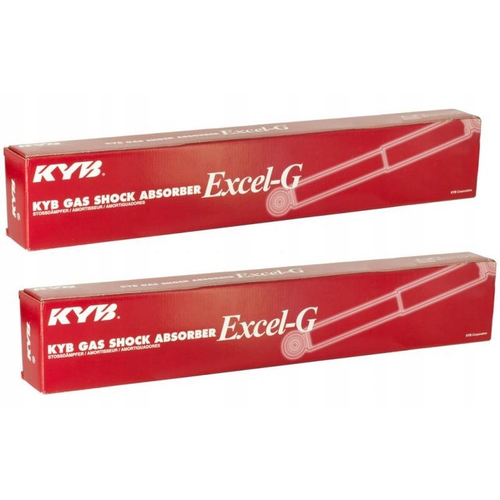 Amortizator KYB Excel-G, gaz, pentru Fiat P. Marea, Lancia Dedra, 1.2-1.9D, montare pe partea frontala