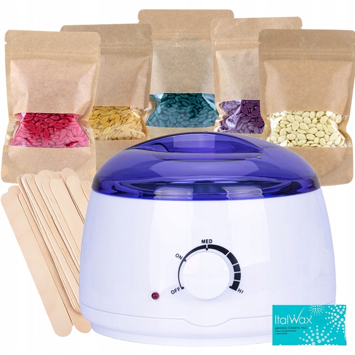 Set EPILARE ItalWax, 5x ceara, incalzitor 100W