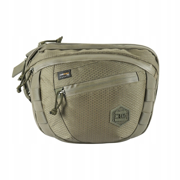M-Tac Sphaera Hex Hardsling Bag Large taktikai táska, ranger zöld, mérete 6,5x21x29cm