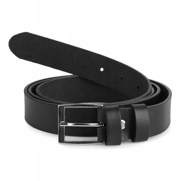 Ladeheid Pasek curea de piele pentru barbati pentru pantaloni lata LA-EL 140x3
