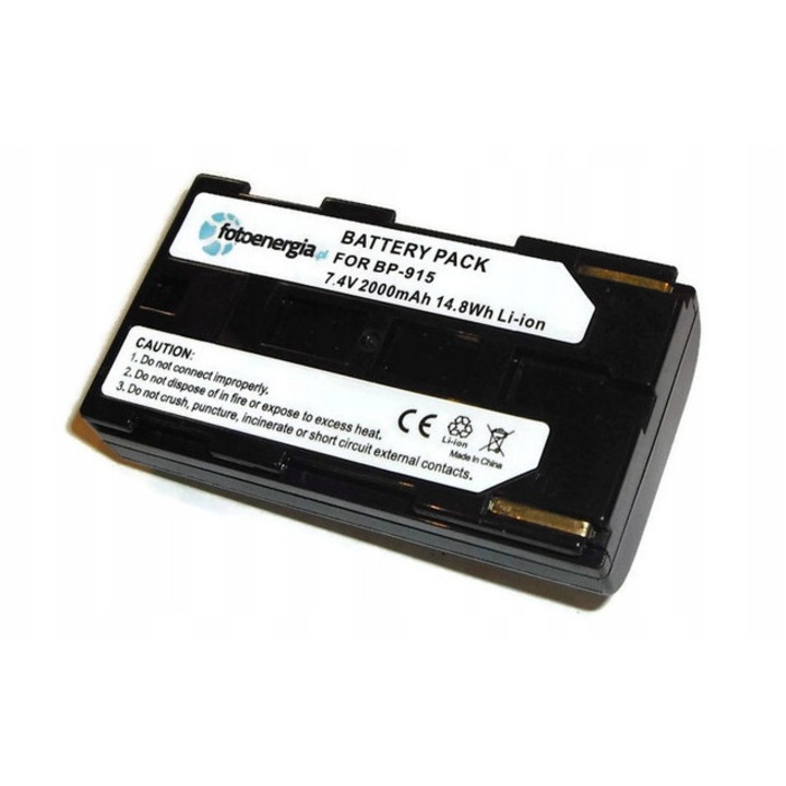 Baterie Fotoenergia pentru Canon H18 G-1000 G-10Hi G-1500 GL1 GL-1, 2000mAh, Li-Ion