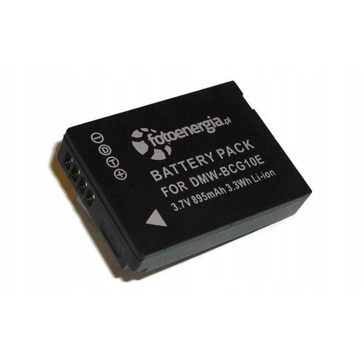 Baterie Fotoenergia pentru Panasonic Lumix DMC-3D1 DMC-TZ6 DMC-TZ7, 895 mAh, Li-Ion