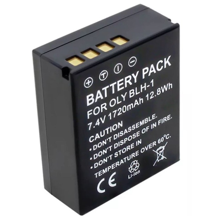 Baterie Fotoenergia pentru Olympus OM-D E-M1 Mark II, 1900mAh, Li-Ion