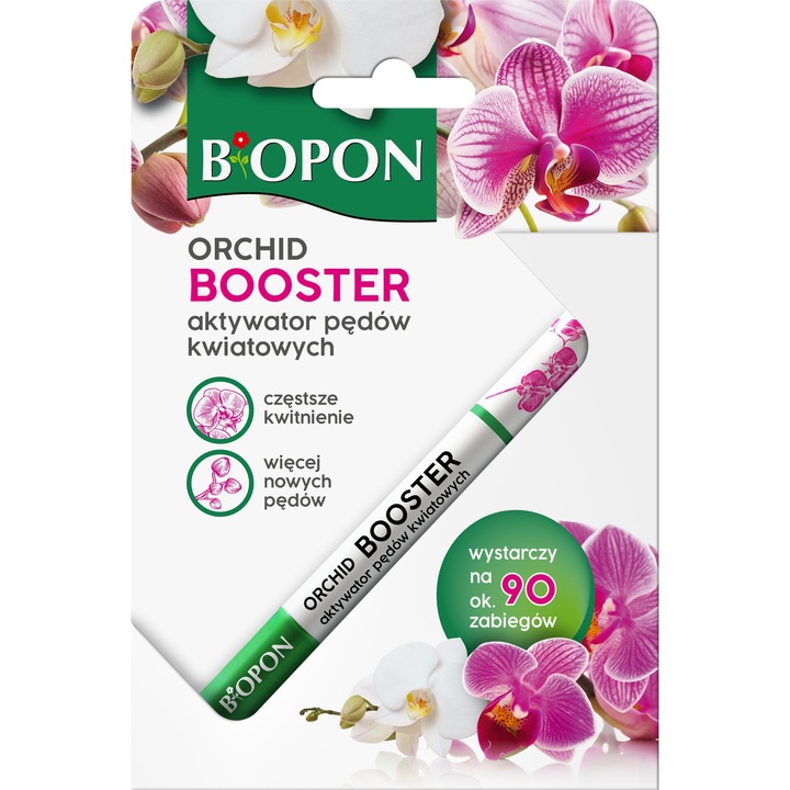 Set 6 x Activator creștere lăstari florali pentru orhidee Biopon Orchid Booster
