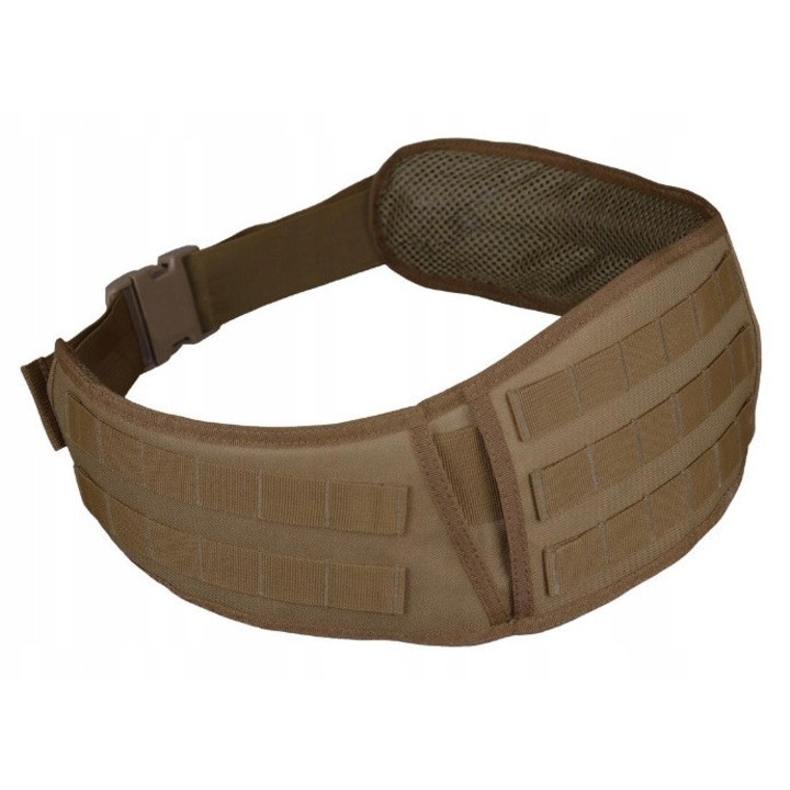 Crotalus taktikai öv, Camo, coyote, max. 140cm, 16cm szélesség, PALS rögzítőrendszerrel