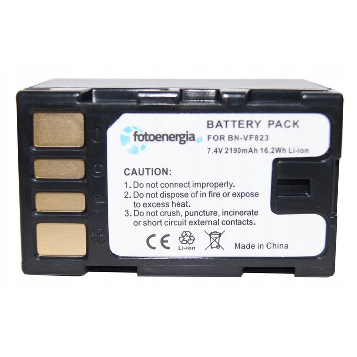 Baterie Fotoenergia BN-VF823, 2190mAh, 7,4V, cu incarcator si cablu USB, pentru JVC