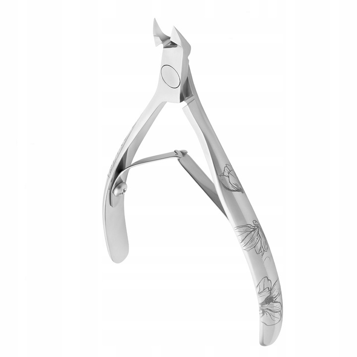 Cazki pentru cuticule Staleks NX-20-5, 5mm, design flori magnolie, ergonomice