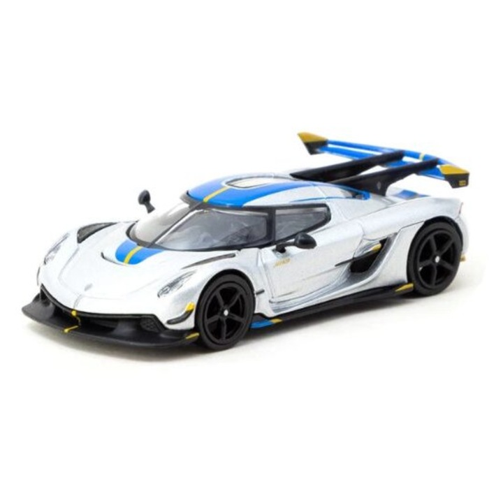 Koenigsegg Jesko Attack Ezüst 1:64 Tarmac Works autómodell