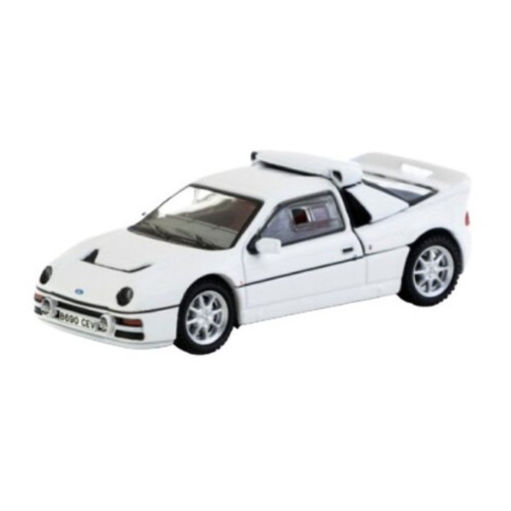 Ford Rs200 fehér autómodell 1:64 Tarmac Works