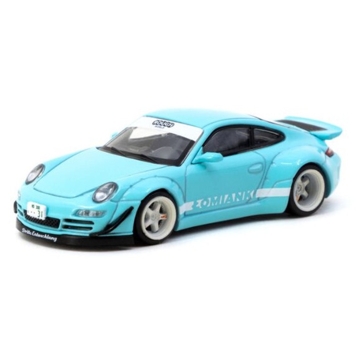 Porsche Rwb 997 Lomianki Kék 1:64 Tarmak Works autómodell