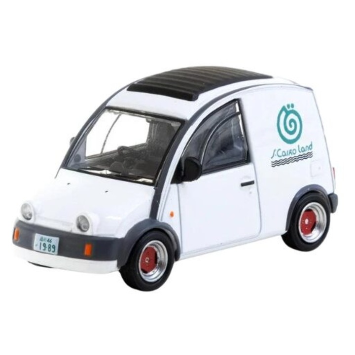 Nissan S-Cargo autómodell, fehér, 1:64, Tarmac Works