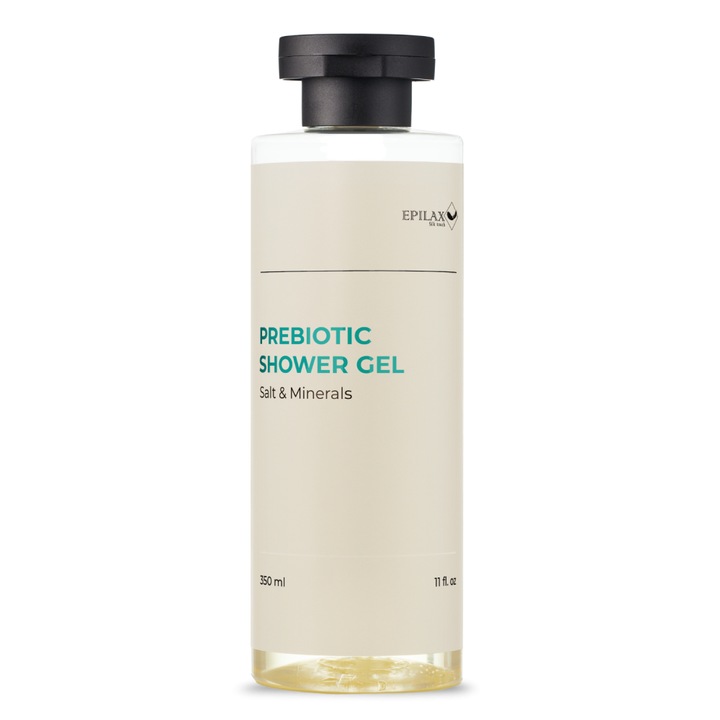 Epilax tusfürdő prebiotikumokkal, 350 ml, szulfátmentes, érzékeny bőrre