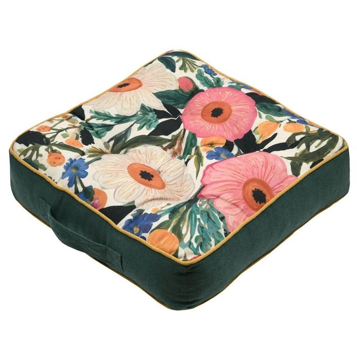 Perna decorativa STOF BETTY 45x45 cm, multicolor, design floral