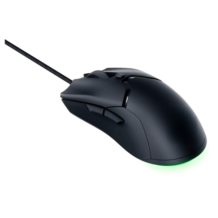 Mini Speedflex Mouse gaming Viper Mini, ultrausor 61g, cablu SpeedFlex, negru - eMAG.ro