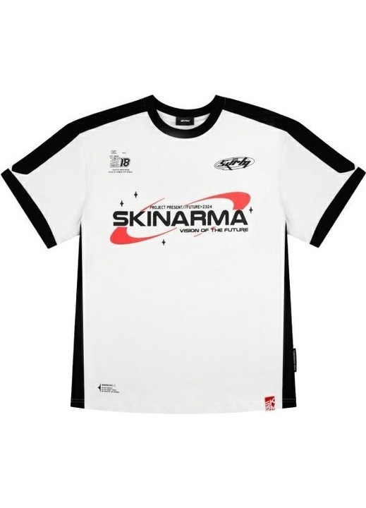 Tricou barbati, Skinarma, Halo, alb, bumbac, L INTL