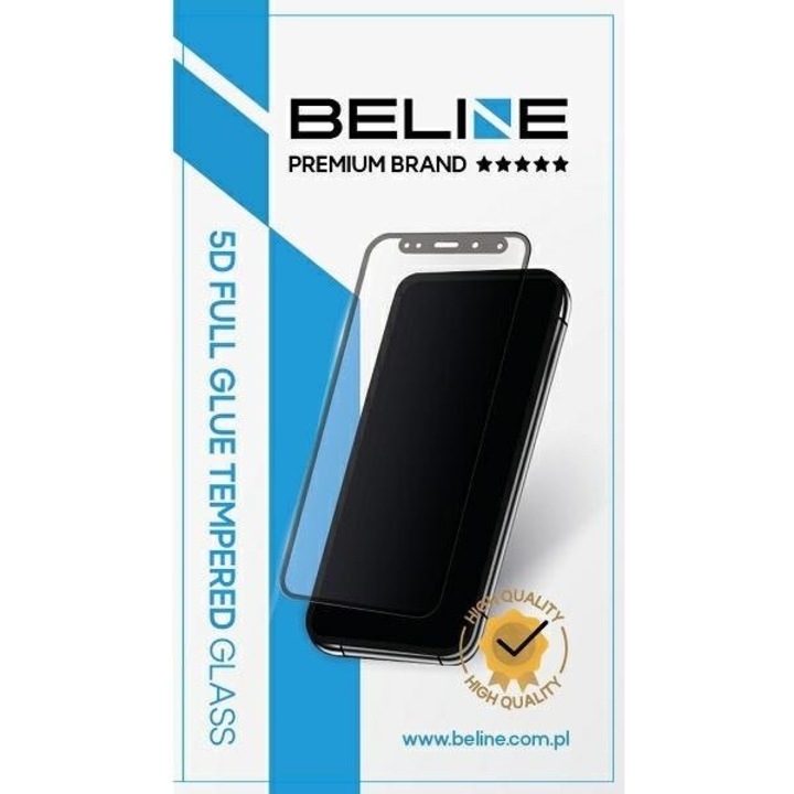 Folie protectie Beline 5D pentru iPhone 12Pro Max, set cu kit de aplicare, sticla temperata, transparent
