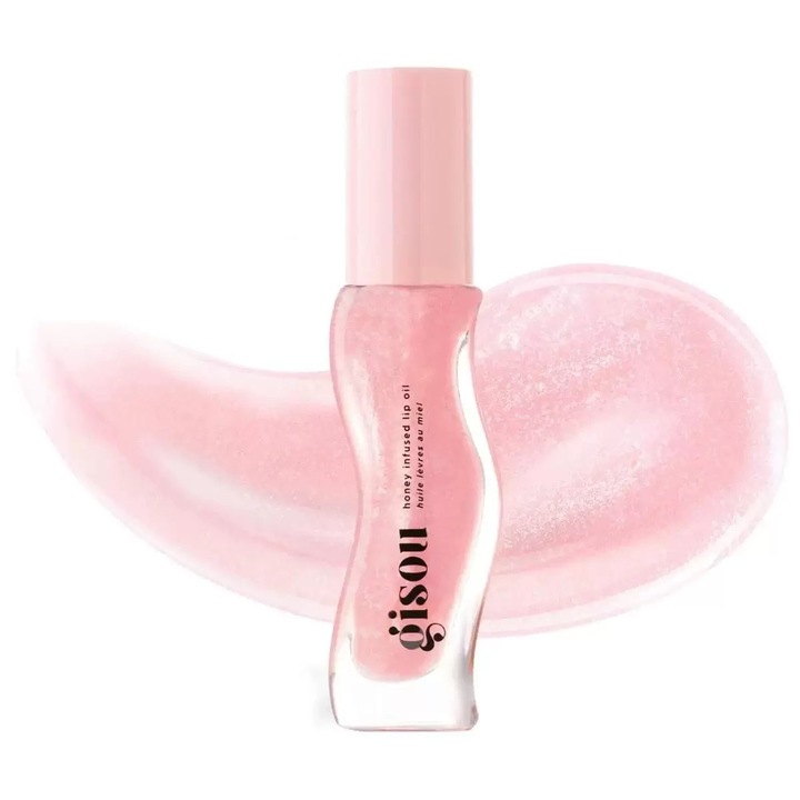 Luciu de buze Gisou, hidratant, reduce liniile buzelor, watermelon