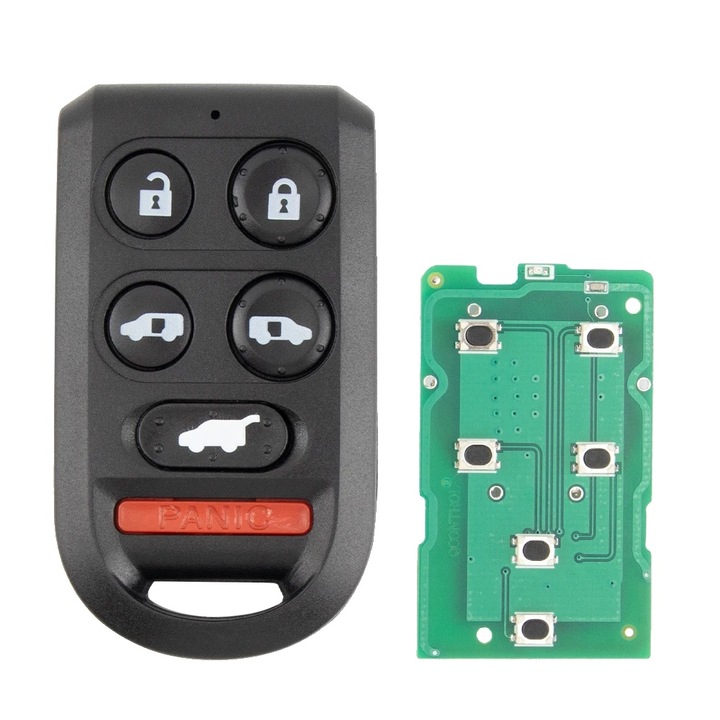 Set telecomenzi auto, 6 butoane, 10PCS, 313.8 MHz, compatibile cu minivan 2005-2010