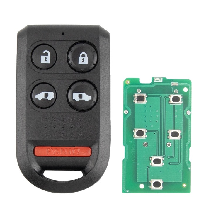 Cheie auto cu telecomanda, 5 butoane, set de 3 bucati, 313.8 MHz, compatibilitate 2005-2010