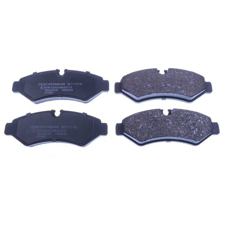 Autóalkatrészek, Denckermann, HÁTSÓ FÉKBETÉT B111515