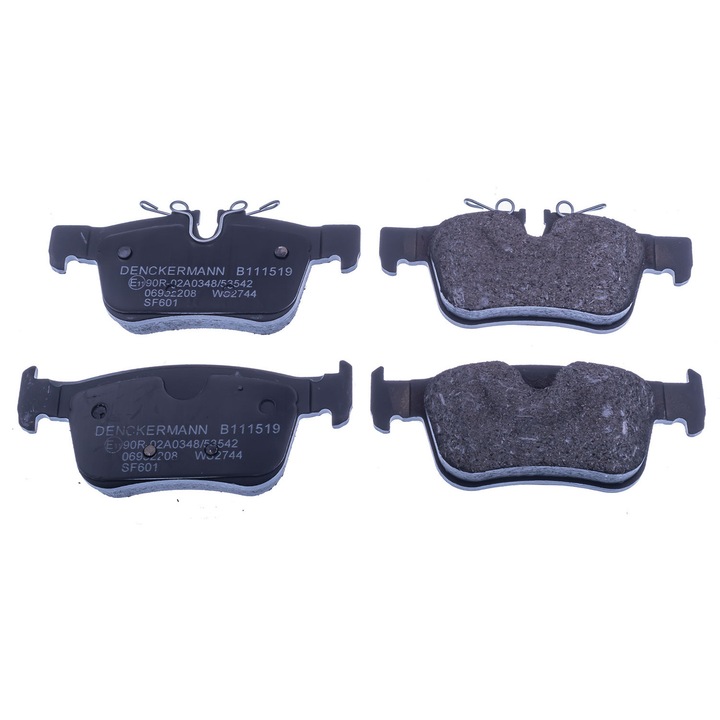 Autóalkatrészek, Denckermann, HÁTSÓ FÉKBETÉT B111519