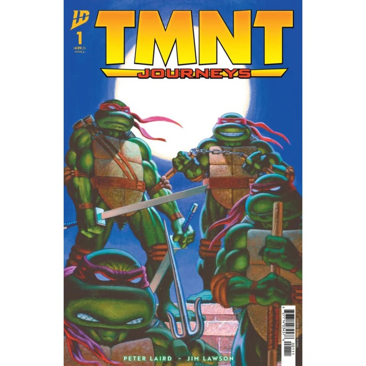 TMNT, Journeys, 01, Cover A Laird & Dooney, Autor Peter Laird