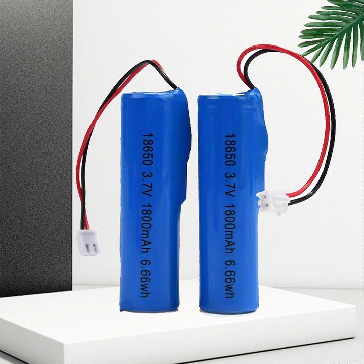 Baterie reincarcabila 3.7V 2200mAh pentru LED, difuzor Bluetooth, set