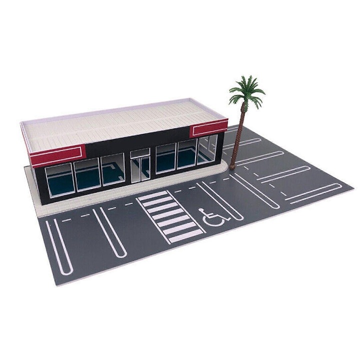 Automachete, 1:64 S Scale, model de masina, set, 297x190mm, ABS