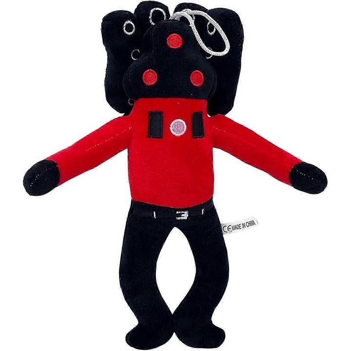 Jucarie de plus Skibidi Toilet, 27cm, material ecologic, pentru copii si adolescenti