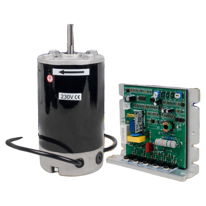 Motor mini esztergához, 750W, 220V, opcionális vezérlőpanellel