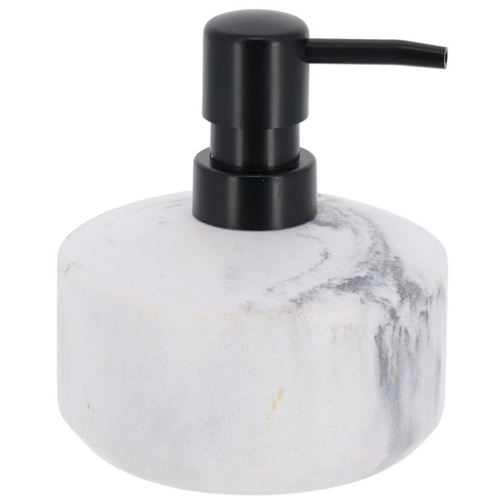 Dispenser de sapun TENDANCE Vena, efect marmura, forma rotunda, compact, 500ml