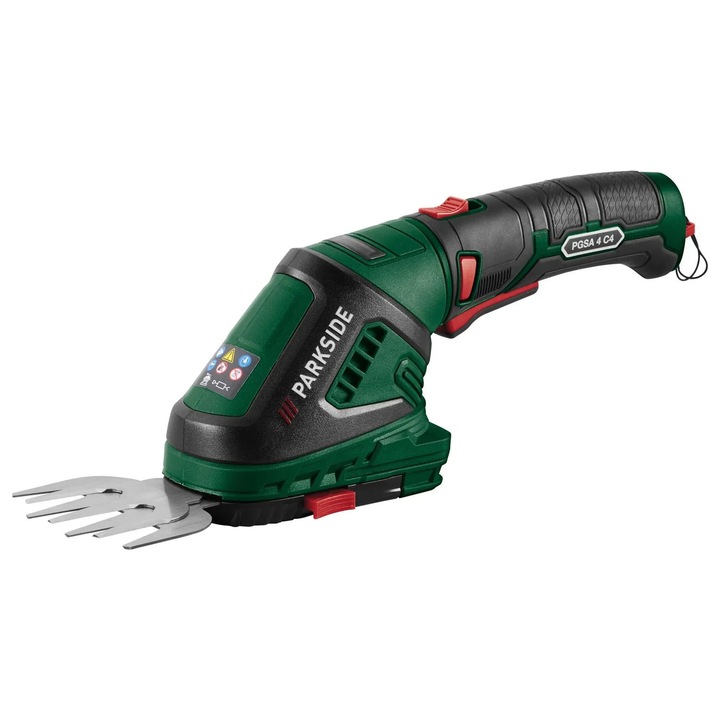 PARKSIDE® PGSA 4 C4 Akkumulátoros fű- és sövénynyíró