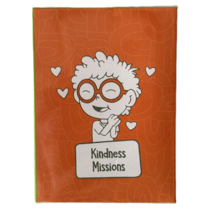 Társasjátékok, Kindness Missions, kártyajáték készlet, 9x6.5cm, interaktív, hordozható