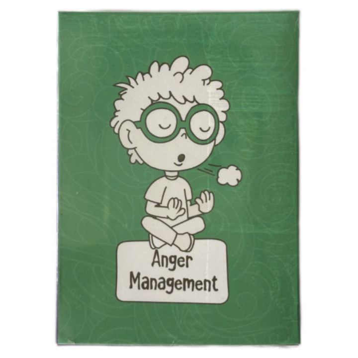 Játékkártyák - Haragkezelő kártyakészlet, 9x6.5cm, kék kiadás