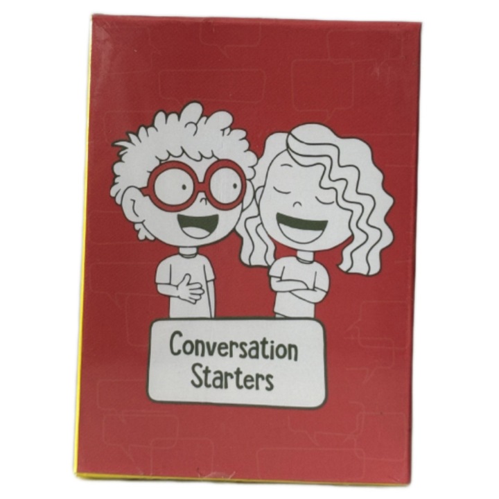 Társasjátékok, beszélgetésindítók, játékkártya szett, 9x6.5cm, többszínű