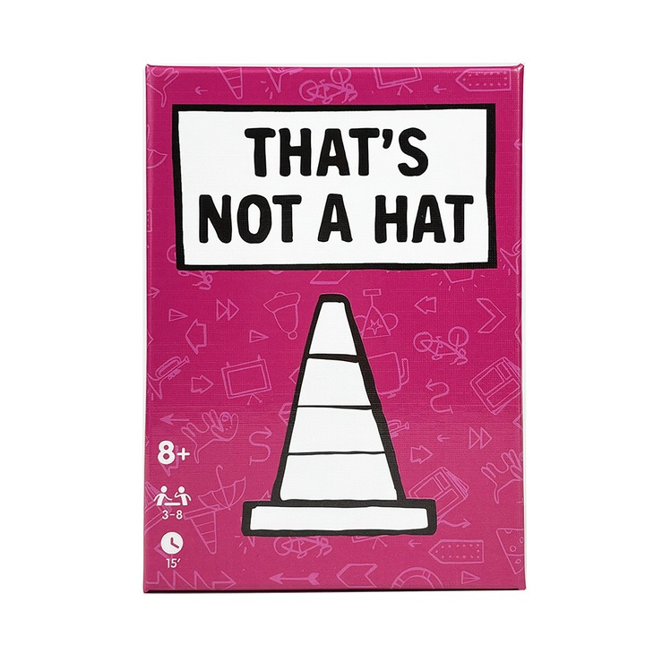 Társasjáték - That's Not a Hat - Kártyajáték készlet - 14x10cm - Kétnyelvű (kínai/angol)
