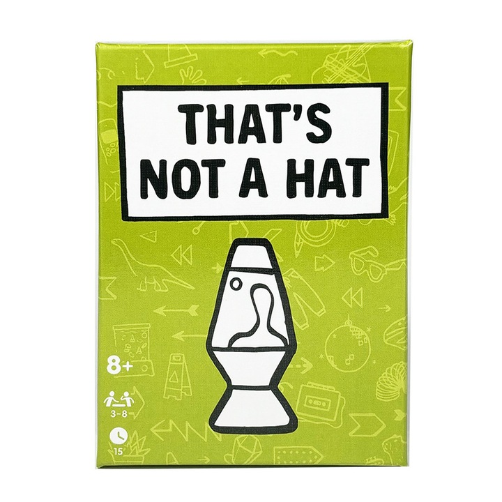 Társasjáték - That's Not a Hat (Zöld kiadás) - Partikártyajáték - 14x10cm