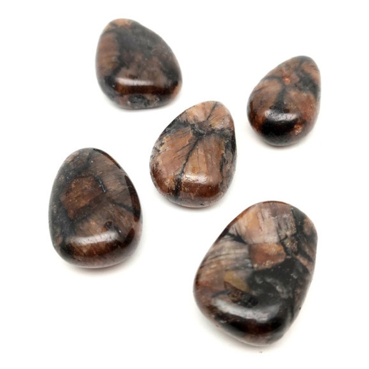 Átfúrt Kiasztolit csepp medál