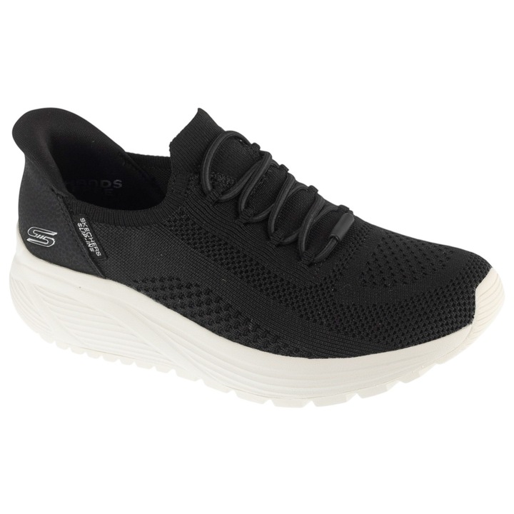 Pantofi sport, Skechers Slip-Ins: Bobs Sparrow 2.0 - Lucky Run 117620-BLK, Negru, 37 EU