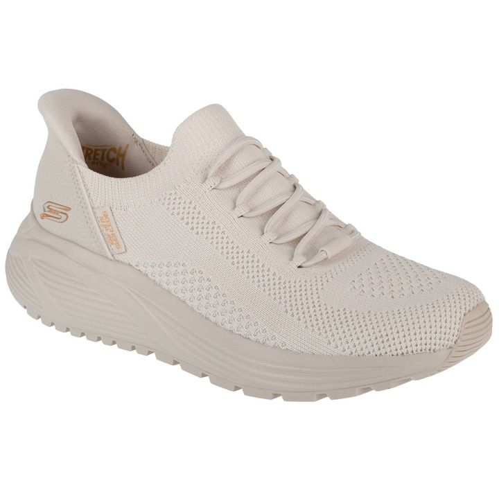 Pantofi sport, Skechers Slip-Ins: Bobs Sparrow 2.0 - Lucky Run 117620-OFWT, Alb, 39.5 EU