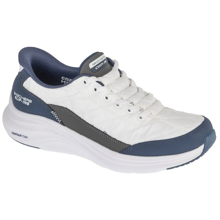 Pantofi sport, Skechers Slip-ins: Contour Foam - Cozy Fit 150404, Alb