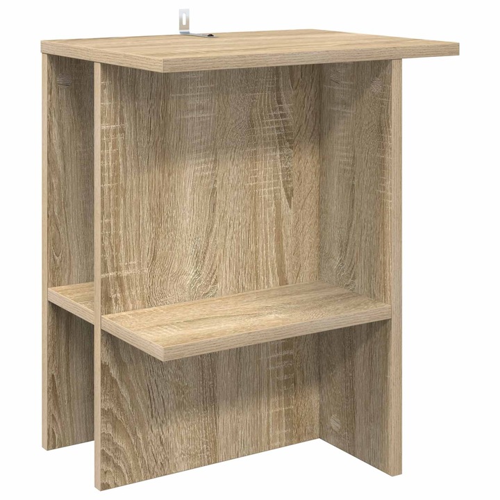 vidaXL Масичка за кафе Дъб сонома 40 x 30 x 49 см Инженерна дървесина