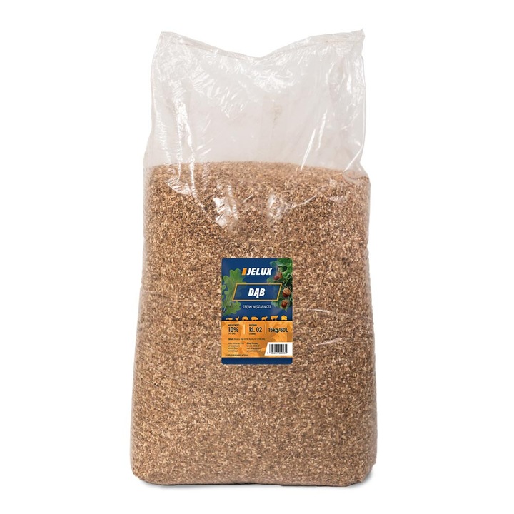 Zrebki de fum pentru gratar Jelux, 15kg, uscate, fara ciuperci, culoare: multicolor