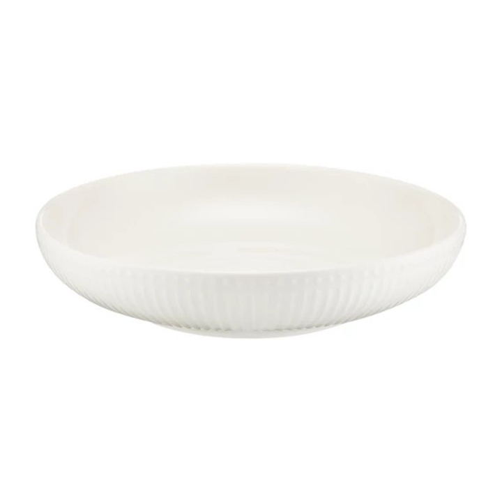 Ambition Curly porcelán mély tányér 22 cm fehér