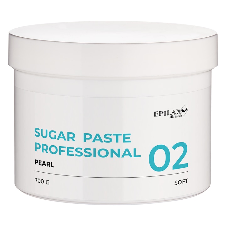 Оцветена захарна паста Epilax Pearl 02 Soft, перлено тюркоаз, 700 гр