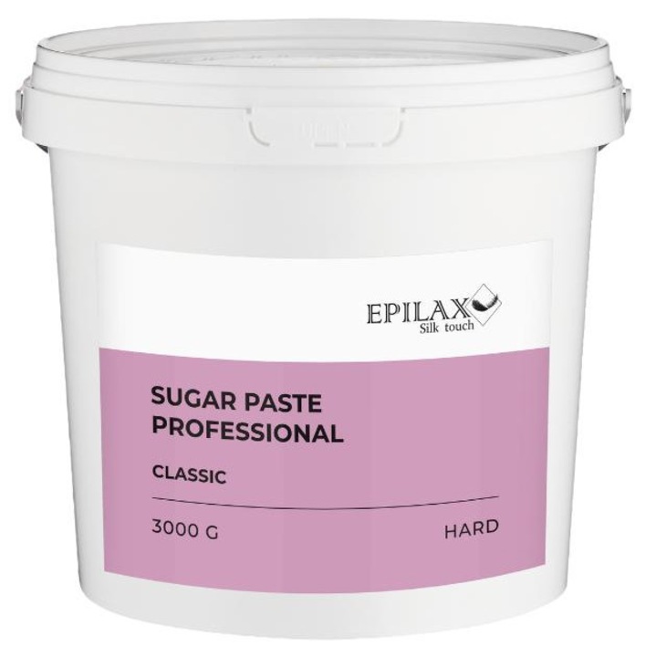 Захарна паста HARD 3000g, Epilax, за прецизна депилация, 100% натурална, идеална за гъсти косми, без дразнене