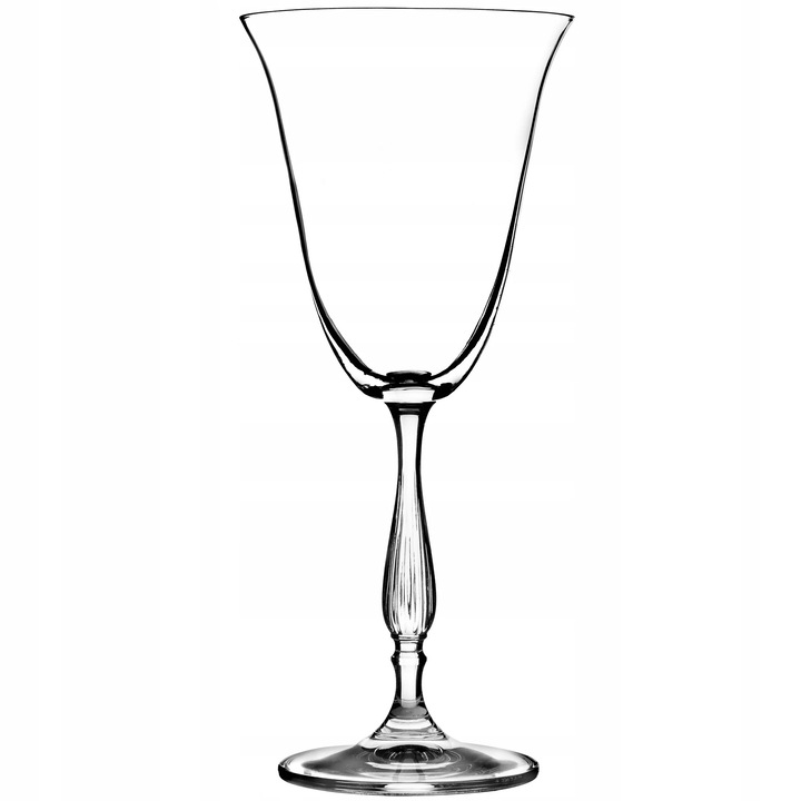 Pahare de vin, set 6 bucati, 250 ml per pahar, pentru vin rosu si alb, certificate FCM