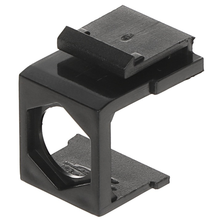Адаптер Keystone DELTA FX-Z1/B, тип F, CINCH, черен, 16x21x19mm